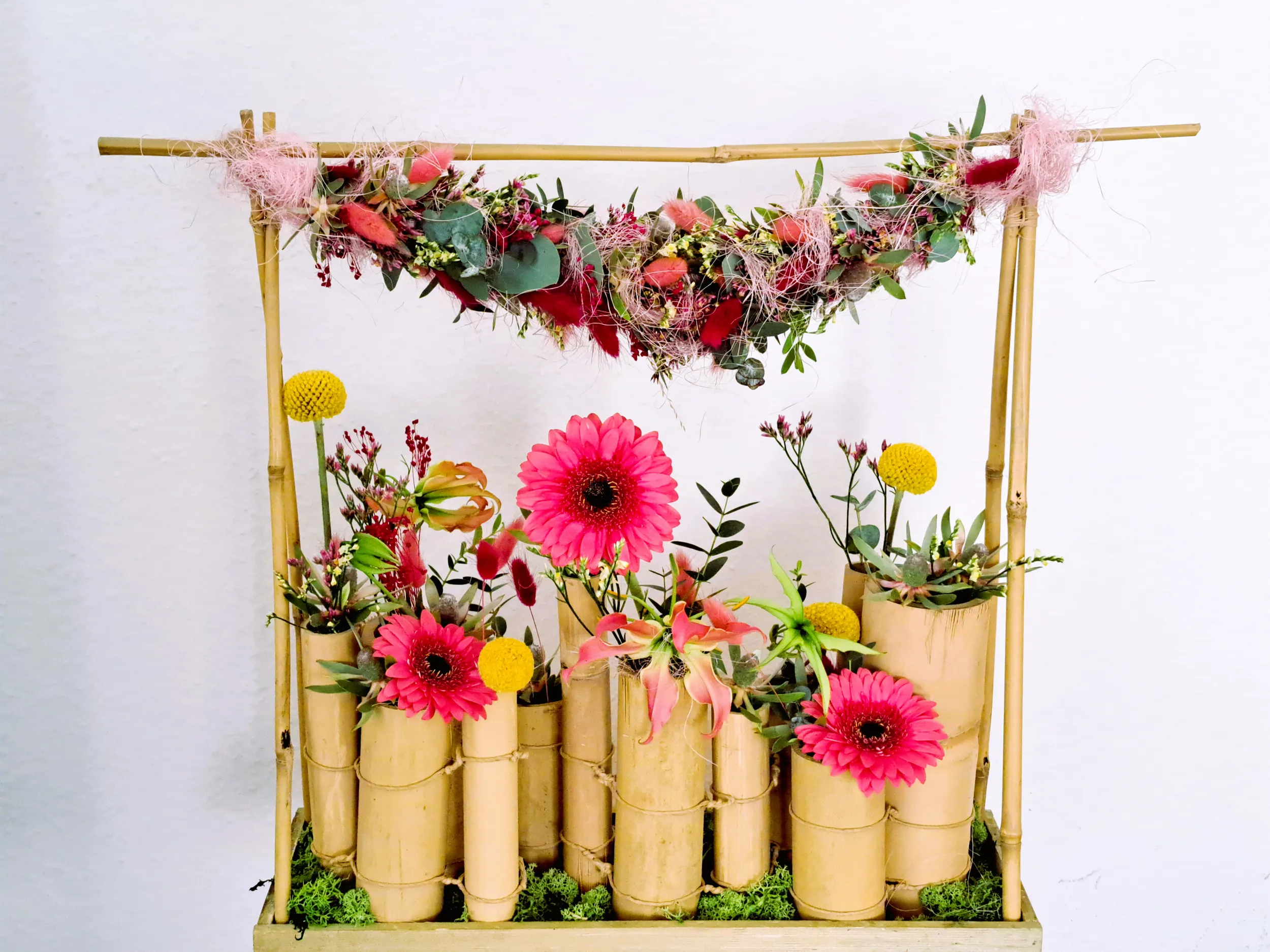 Composition florale estivale