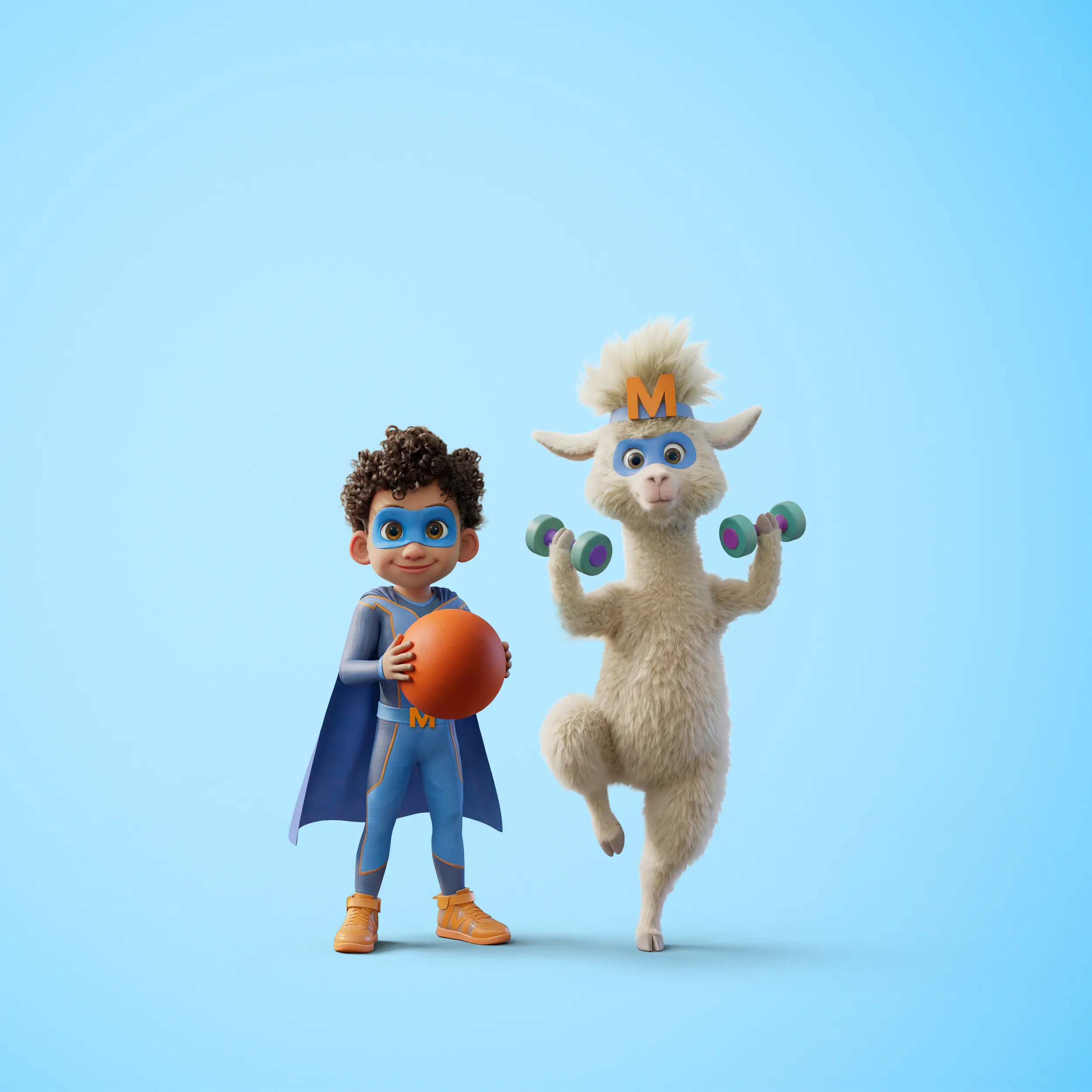 Mimigs : Mike et Melba font du sport